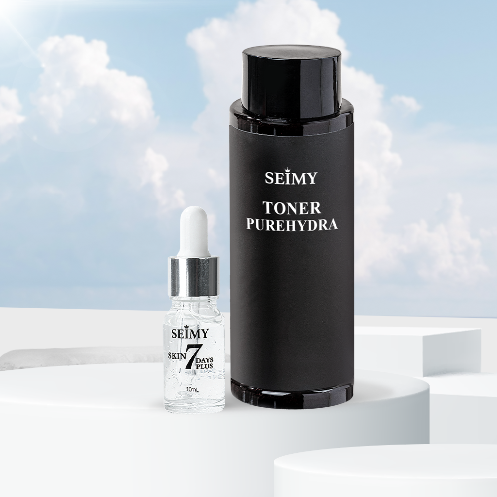 COMBO SERUM HỖ TRỢ GIẢM MỤN VÀ NƯỚC HOA HỒNG SEIMY