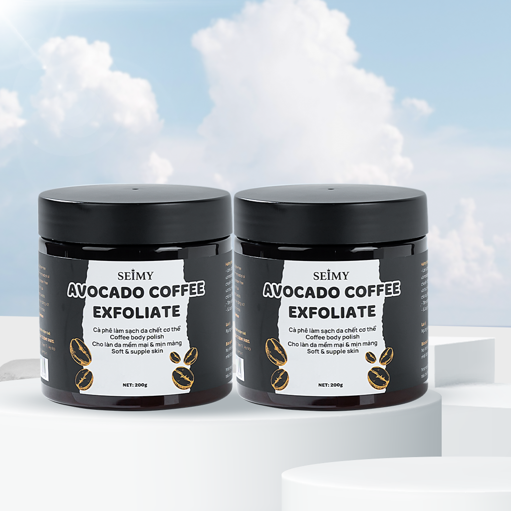 COMBO 2 HŨ TẨY TẾ BÀO CHẾT CÀ PHÊ BODY SEIMY