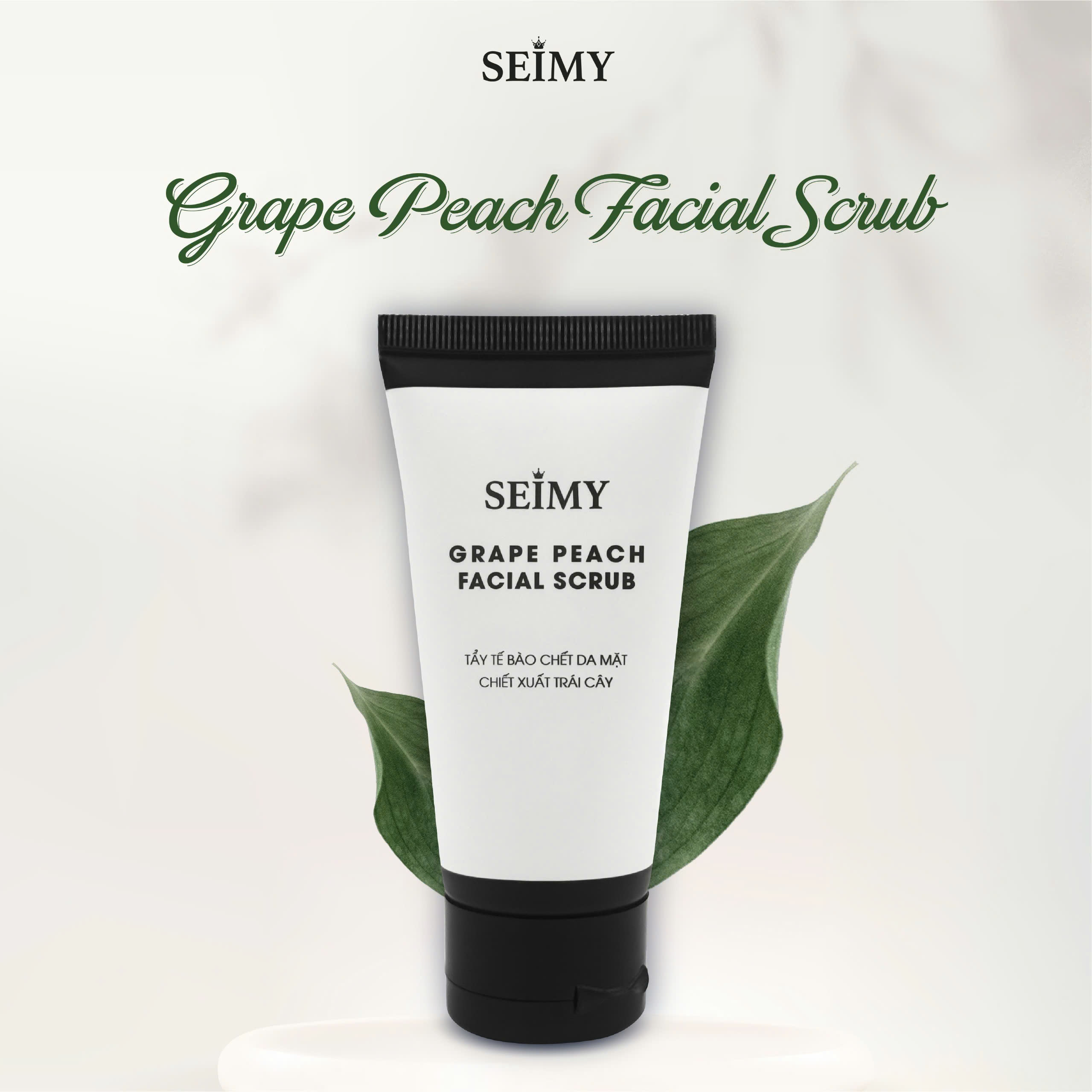 TẨY TẾ BÀO CHẾT DA MẶT SEIMY - GRAPE PEACH FACIAL SCRUB-hình-ảnh-4