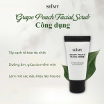 TẨY TẾ BÀO CHẾT DA MẶT SEIMY - GRAPE PEACH FACIAL SCRUB-hình-ảnh-thumb-2
