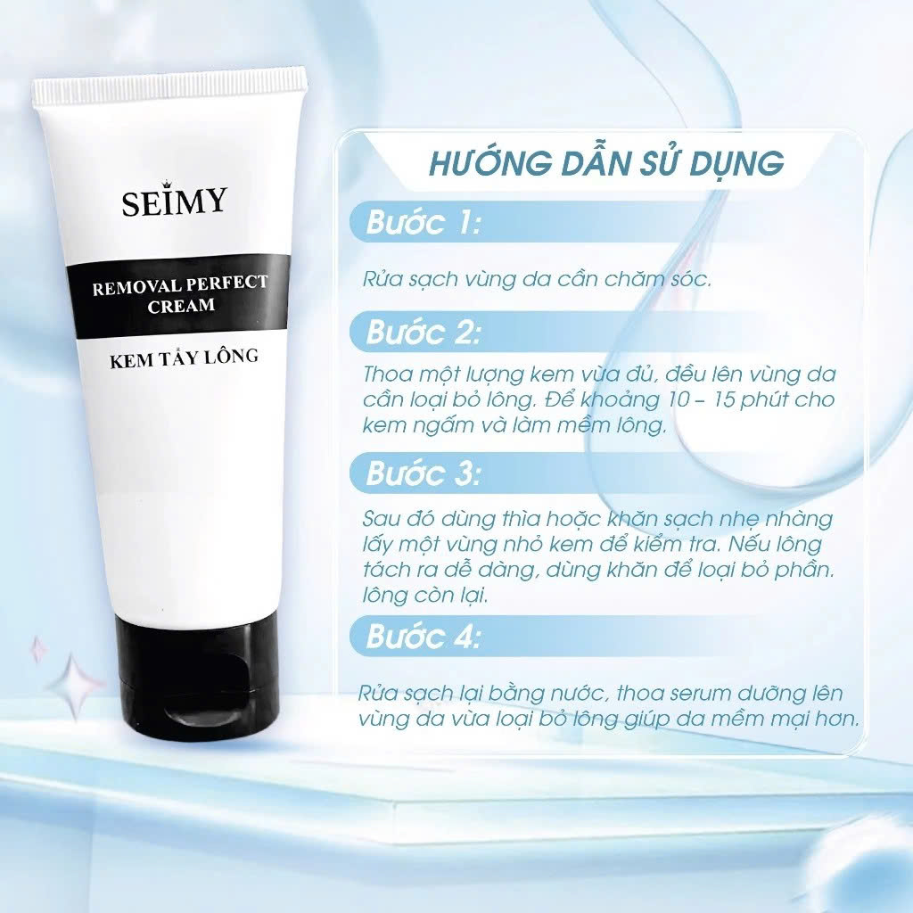 COMBO 2 BỘ KEM TẨY LÔNG SEIMY-hình-ảnh-2