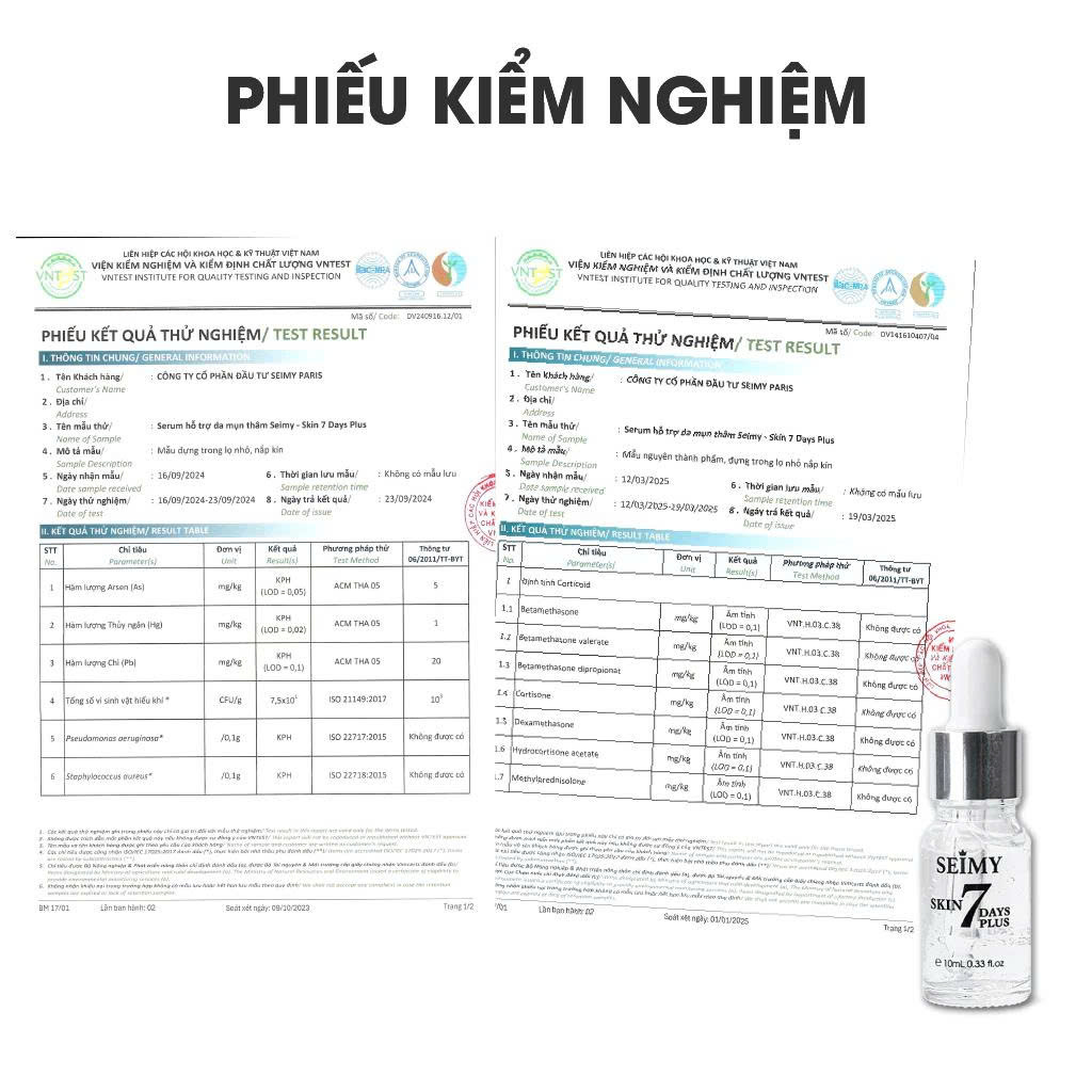 COMBO SERUM HỖ TRỢ GIẢM MỤN VÀ NƯỚC TẨY TRANG SEIMY-hình-ảnh-1