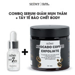 COMBO SERUM HỖ TRỢ GIẢM MỤN SKIN 7DAYS PLUS VÀ TẨY TẾ BÀO CHẾT CÀ PHÊ BODY SEIMY-hình-ảnh-thumb-0