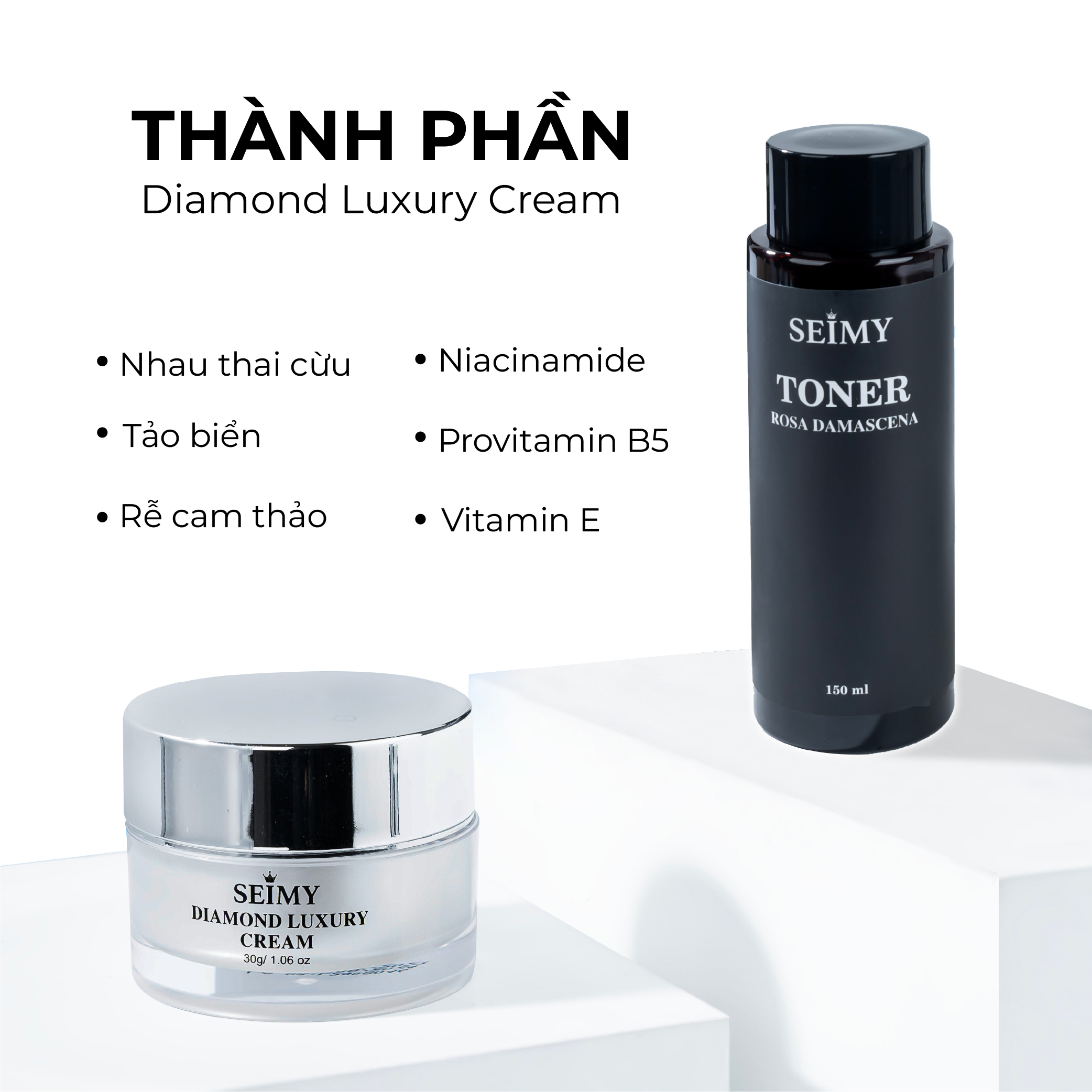 COMBO KEM DƯỠNG DA MẶT NHAU THAI VÀ NƯỚC HOA HỒNG SEIMY-hình-ảnh-3