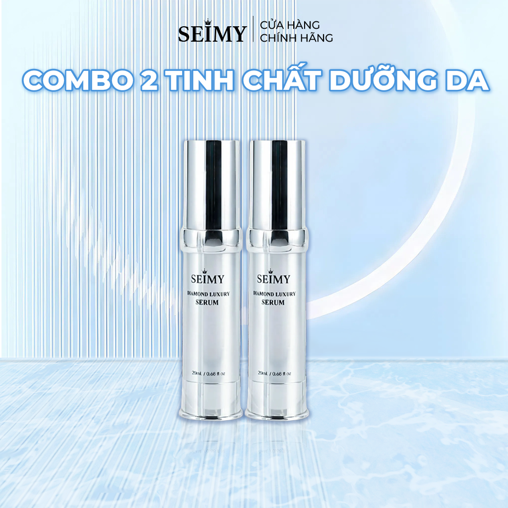 COMBO 2 CHAI SERUM TINH CHẤT DƯỠNG DA SEIMY - DIAMOND LUXURY SERUM