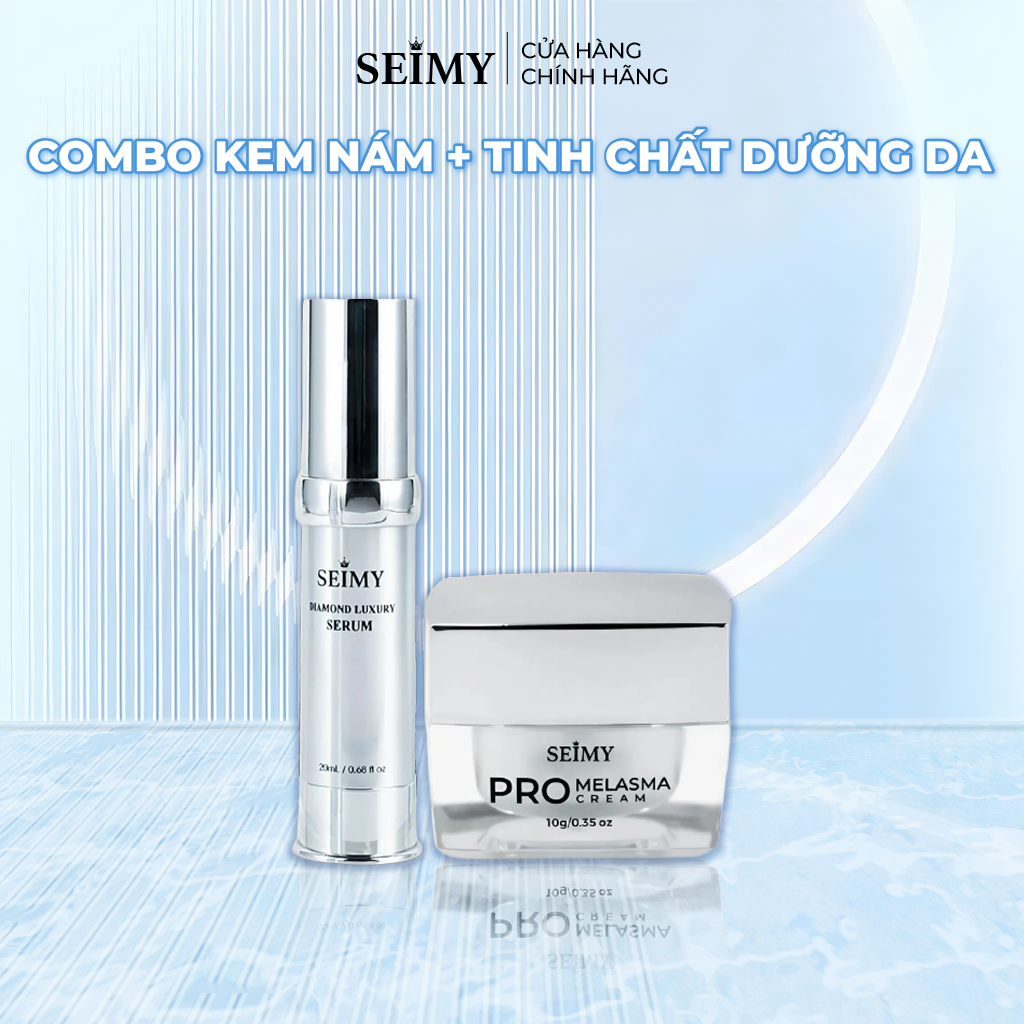 COMBO SERUM DƯỠNG DA NHAU THAI VÀ KEM NÁM SEIMY-hình-ảnh-0
