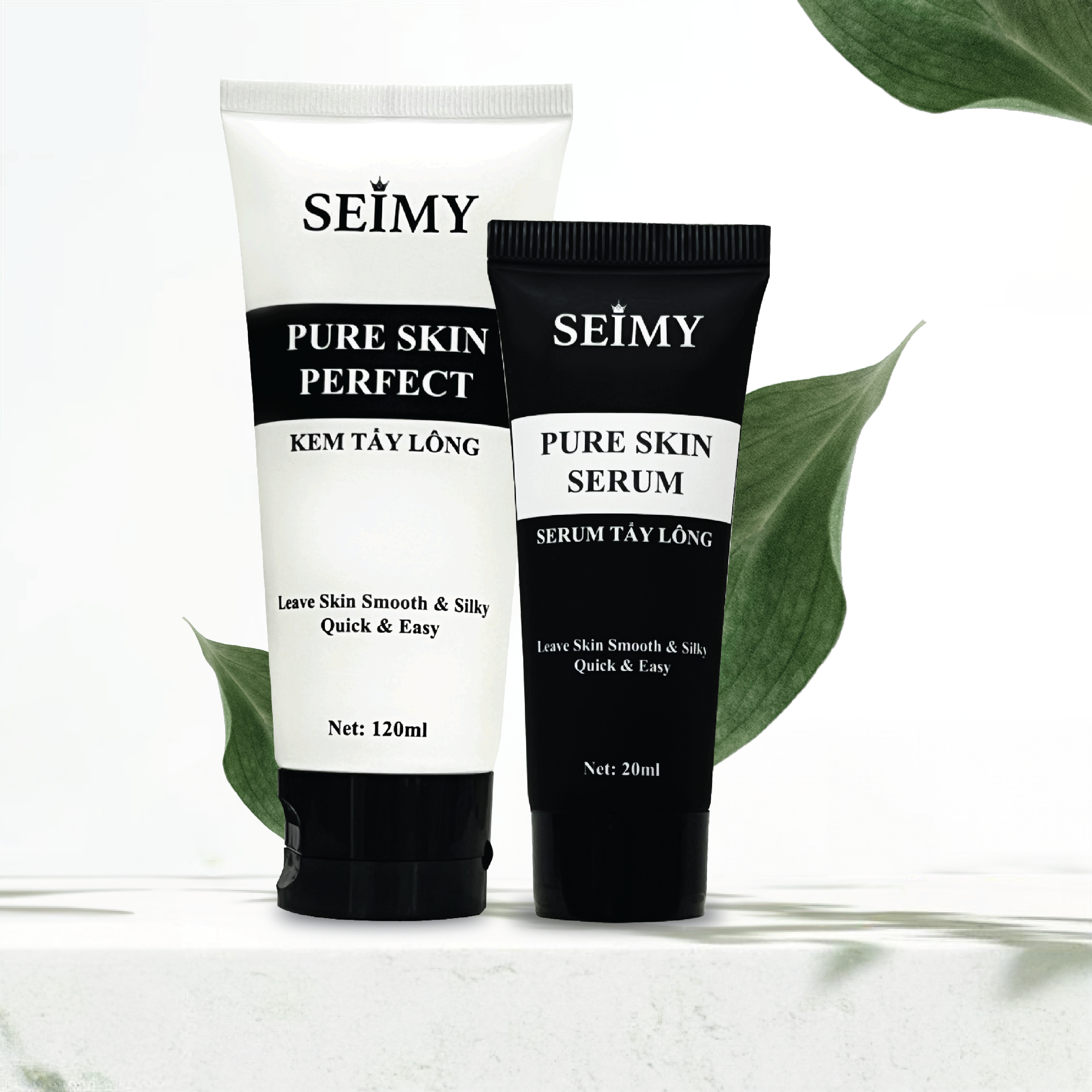 COMBO KEM TẨY LÔNG SEIMY - PURE SKIN PERFECT