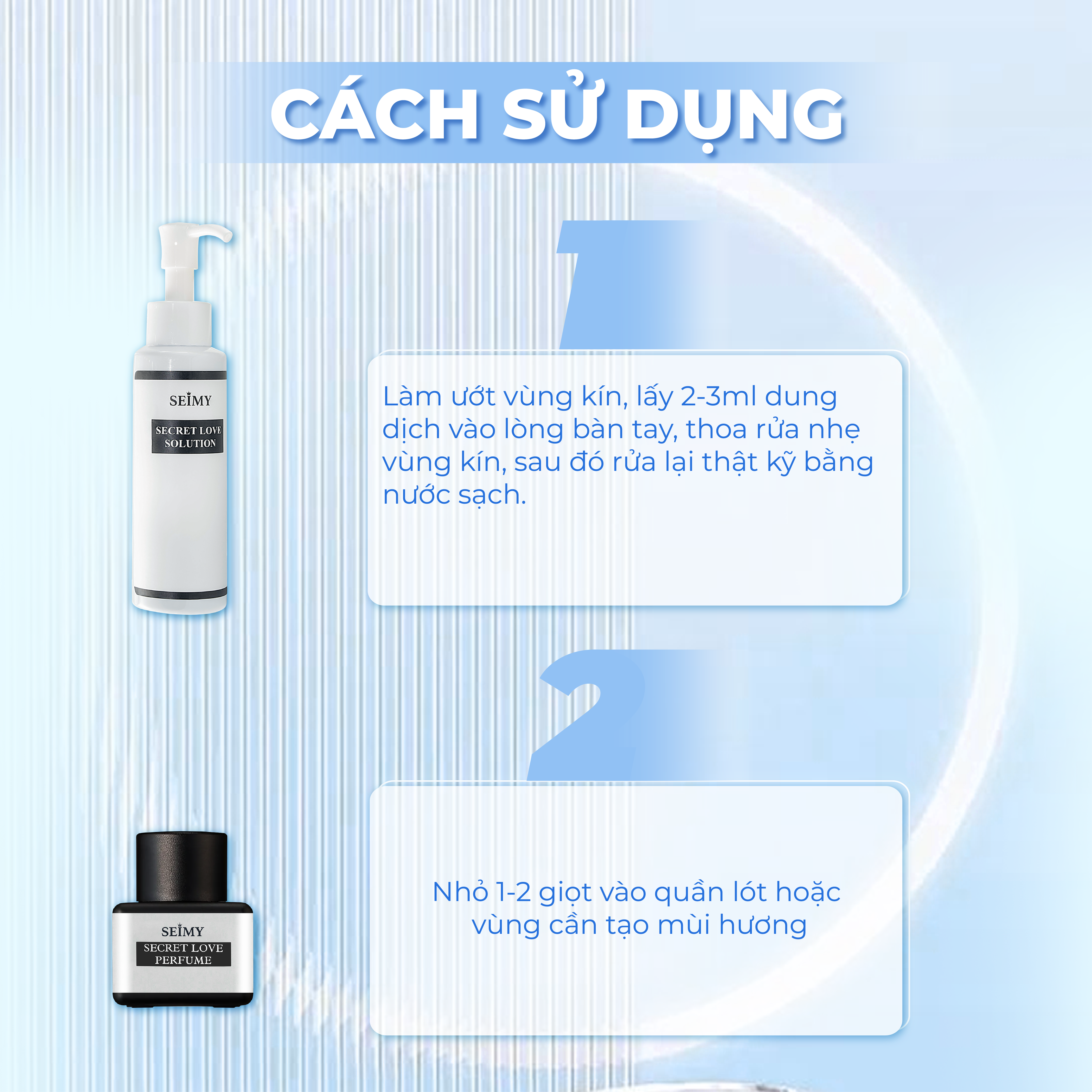 COMBO CHĂM SÓC VÙNG KÍN SEIMY - DUNG DỊCH VỆ SINH VÀ NƯỚC HOA VÙNG KÍN-hình-ảnh-3
