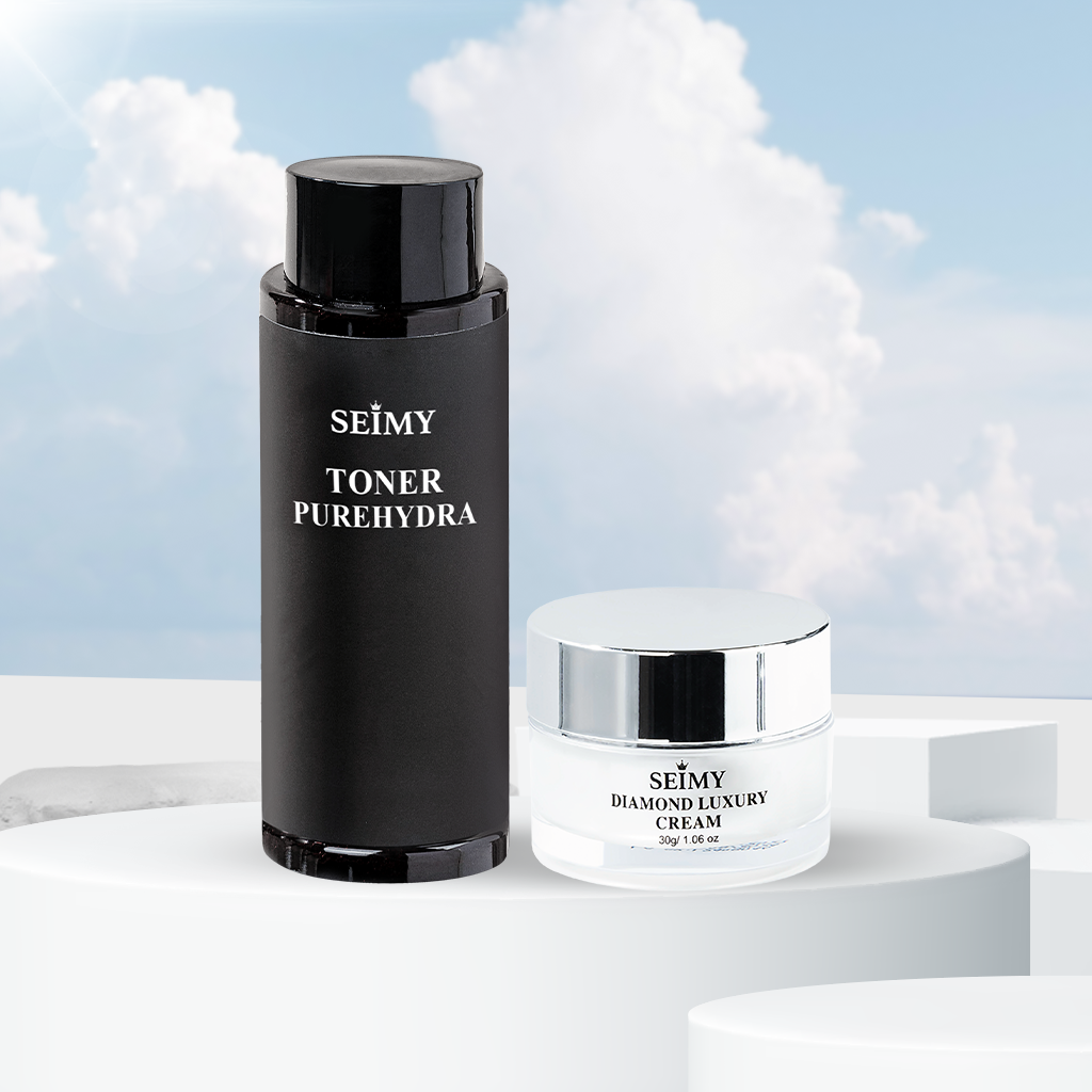 COMBO KEM DƯỠNG DA MẶT NHAU THAI VÀ NƯỚC HOA HỒNG SEIMY