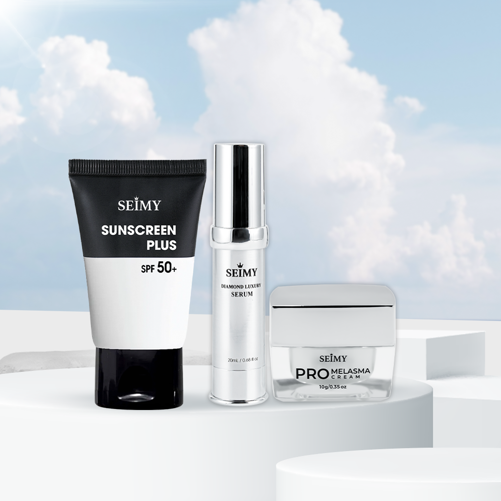 COMBO CHĂM SÓC DA NÁM TÀN NHANG SEIMY CƠ BẢN 3 BƯỚC