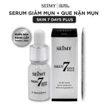 COMBO SERUM HỖ TRỢ GIẢM MỤN VÀ QUE NẶN MỤN SEIMY - SKIN 7DAYS PLUS-hình-ảnh-thumb-0