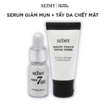 COMBO GEL TẨY DA CHẾT MẶT VÀ SERUM HỖ TRỢ GIẢM MỤN SEIMY-hình-ảnh-thumb-0