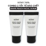 COMBO 2 GEL TẨY TẾ BÀO CHẾT DA MẶT SEIMY - GRAPE PEACH FACIAL SCRUB-hình-ảnh-thumb-4