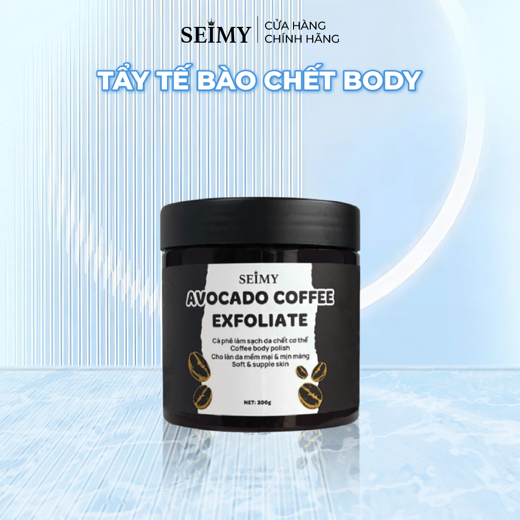 TẨY TẾ BÀO CHẾT BODY SEIMY - AVOCADO COFFEE EXFOLIATE