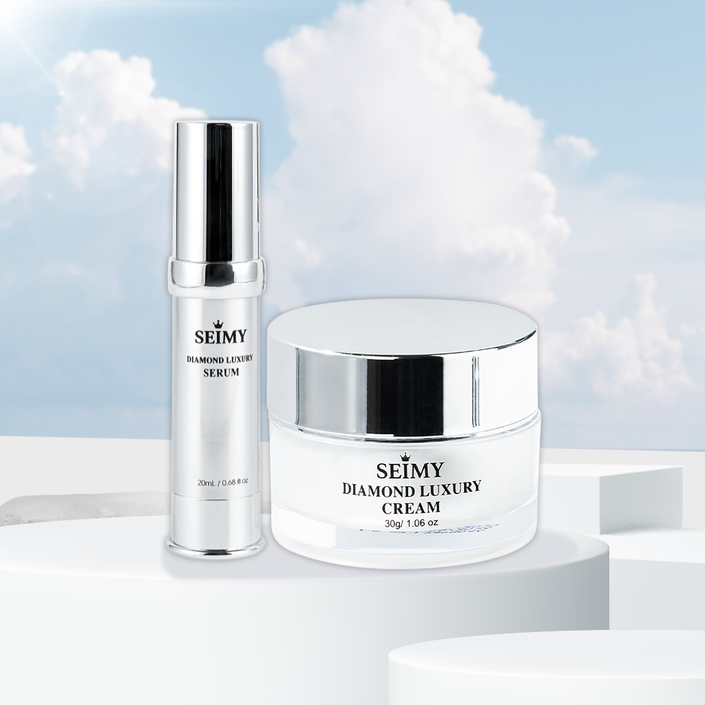 COMBO DƯỠNG DA NHAU THAI SEIMY - DIAMOND LUXURY CREAM - DIAMOND LUXURY SERUM
