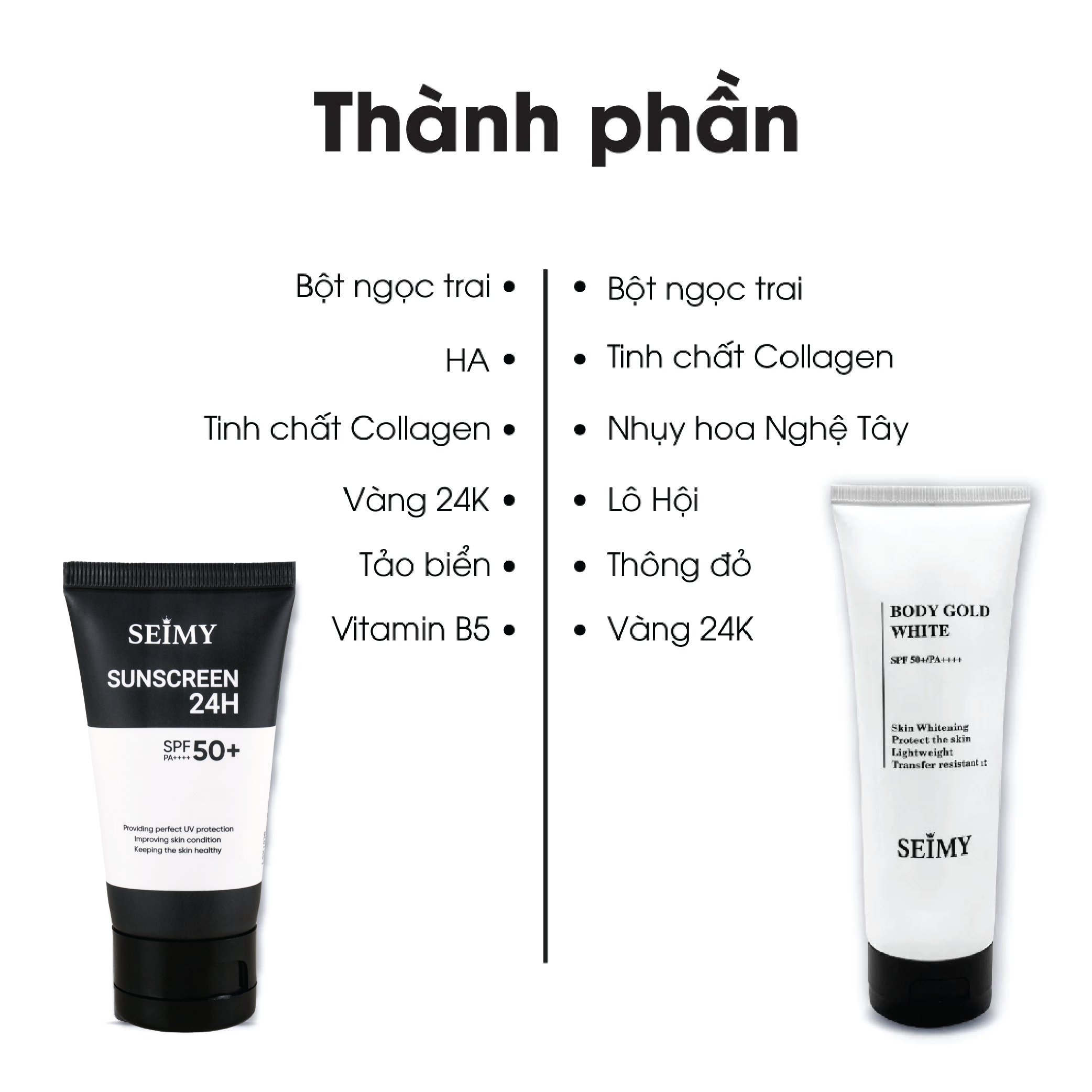 COMBO DƯỠNG DA BODY VÀ KEM CHỐNG NẮNG SEIMY-hình-ảnh-3