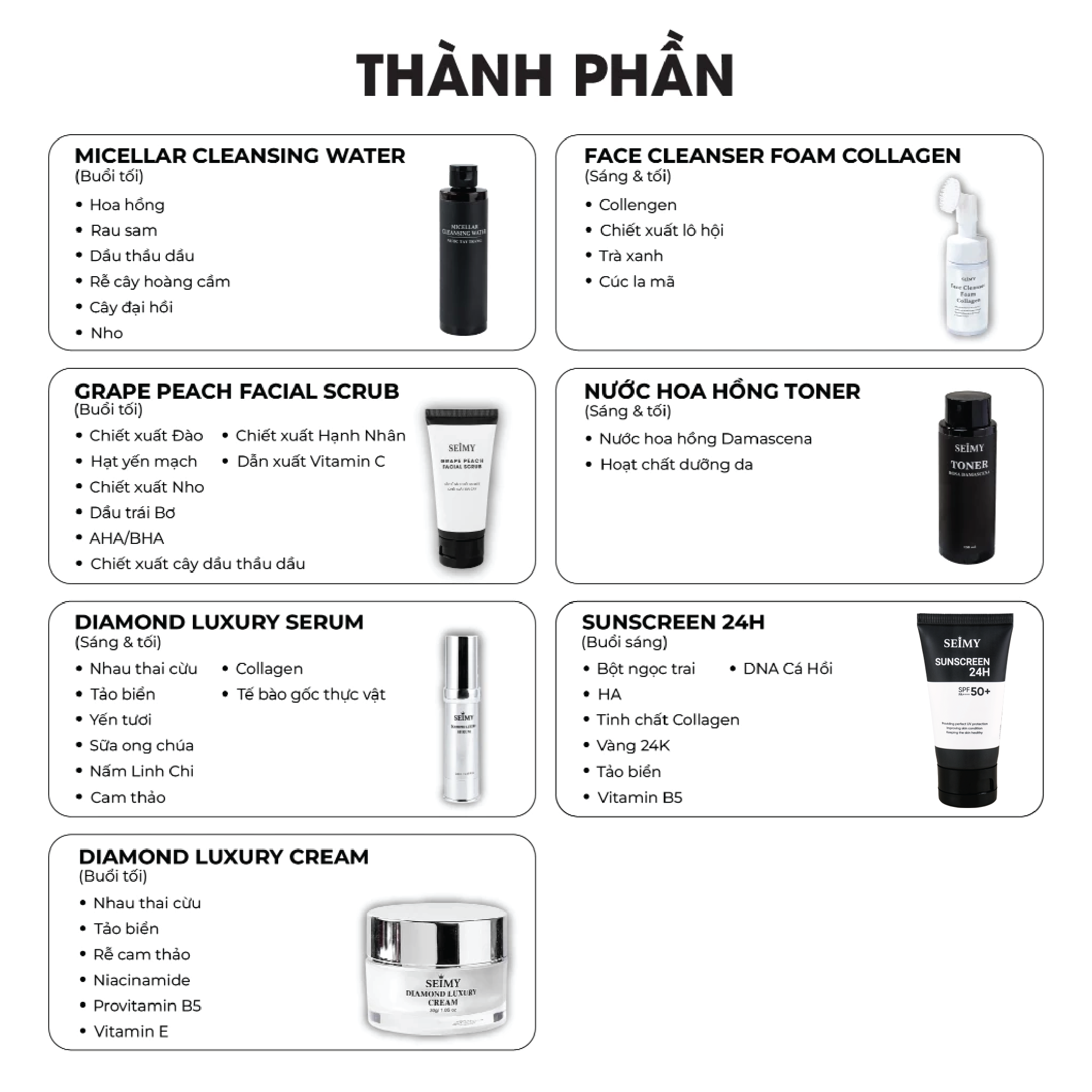 COMBO DƯỠNG DA SEIMY CHĂM SÓC DA 7 BƯỚC-hình-ảnh-4