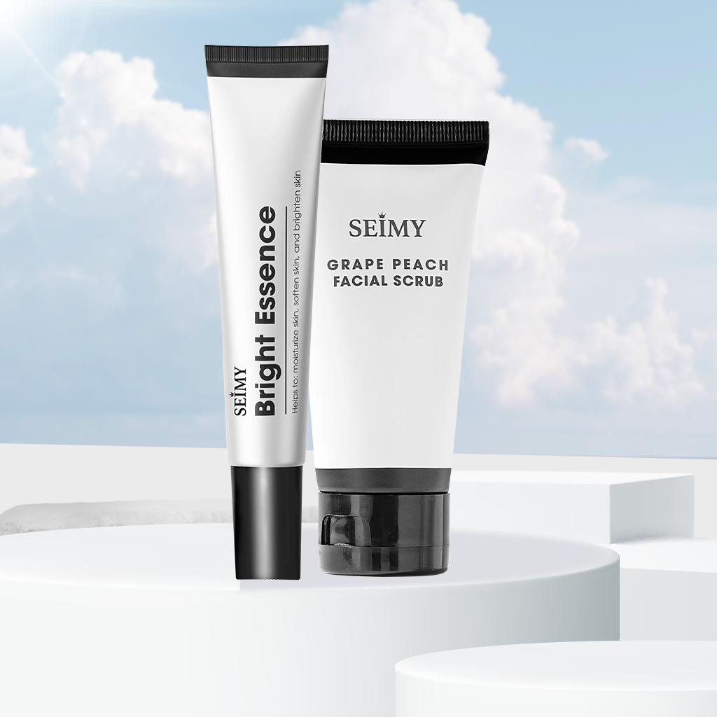 COMBO GEL DƯỠNG DA MỜ THÂM VÀ TẨY TẾ BÀO CHẾT DA MẶT SEIMY