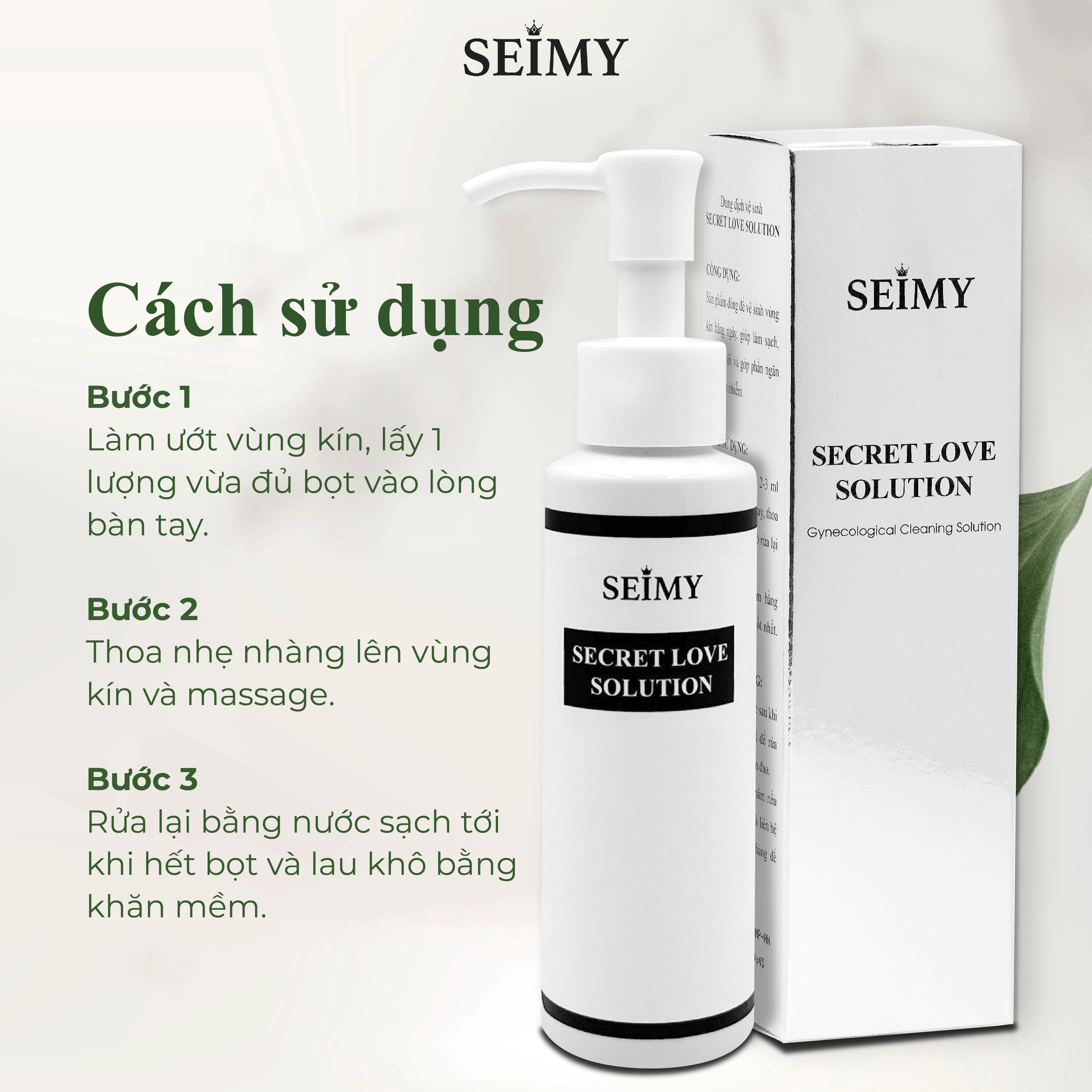 DUNG DỊCH VỆ SINH VÙNG KÍN SEIMY - SECRET LOVE SOLUTION-hình-ảnh-3